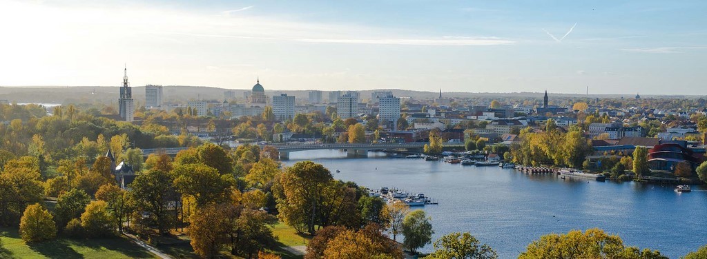 Blick auf Highlights von Potsdam